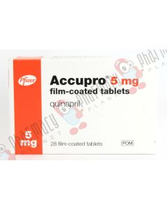 Accupro Tablets for High Blood Pressure Medication