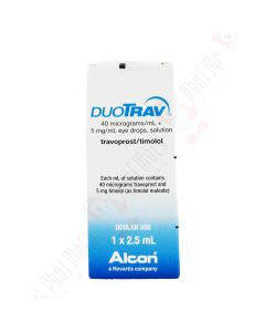 Duotrav/Travoprost+Timolol