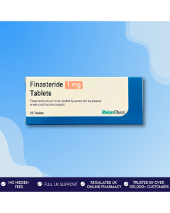 Finasteride 1mg  28 Tablets