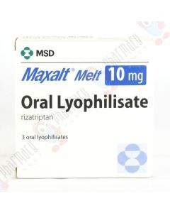 Maxalt Melts 10mg Tablets for Migrane Treatment