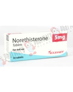 Norethisterone 5mg 30 Tablets
