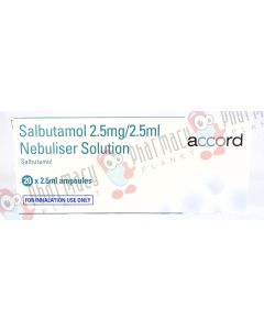 Picture of Salbutamol Nebules for Asthma Treatment