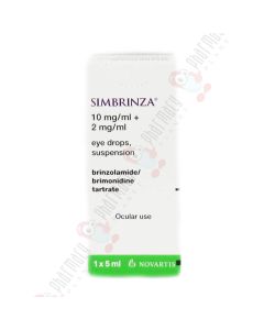 Simbrinza/Brinzolamide+Brimonidine