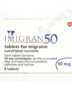 Sumatriptan Imigran Tablets for Migraine Treatment
