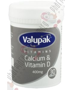 Valupak Calcium and Vitamin D